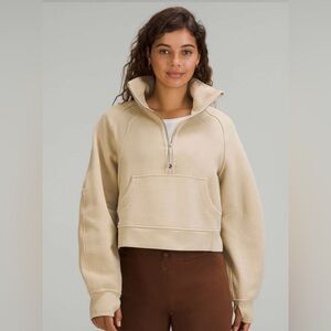 Lululemon Scuba Oversized Funnel Neck Half-Zip trench